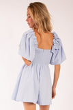 HAY102 - LT BLUE ROMPER -