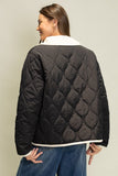 HAY104 - QUILTED BLK JACKET