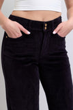 JB133 - BLACK CORDUROY TROUSER