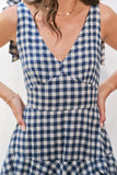 JBJ104 - GINGHAM TIERED DRESS