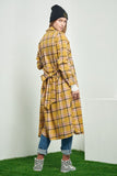 JBJ105 - PLAID LONG SHIRT DRESS
