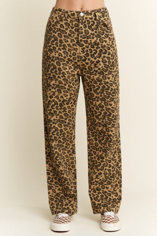JBJ113 - CURVY LEOPARD PANTS -