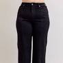 JB145 - HR BLACK RETRO JEANS