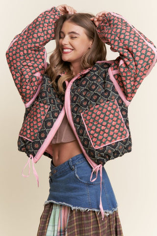 JNN101 - ROSE QUILTED JACKET