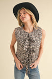 JOD108 - LEOPARD PRINT VEST -