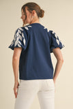 JOD109 - PUFF SLEEVE TOP -
