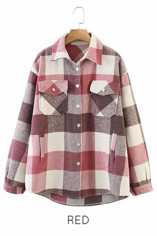 MIS129 - PLAID JACKET -