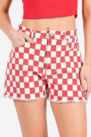 MIT102 - CHECKERED SHORTS