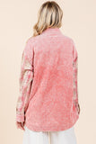 MIT103 - PINK CORDUROY SHACKET -
