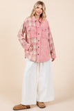 MIT103 - PINK CORDUROY SHACKET -