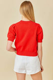 MS101 - SEQUIN SWEATER TOP -