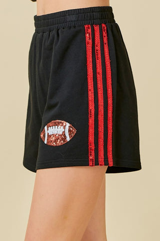 MS102 - FOOTBALL PATCH SHORTS -