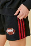 MS102 - FOOTBALL PATCH SHORTS -