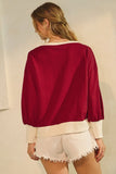ODD108 - CURVY GAMEDAY SWEATSHIRT