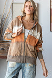 OLI112 -BROWN THERMAL COLORBLOCK -