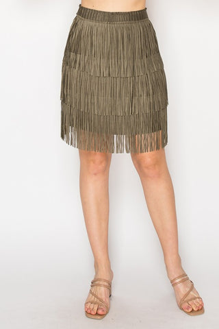 ORI110 - FRINGE SKIRT