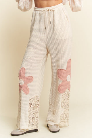 DAV118 - FLOWER PANTS -