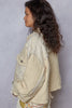 POL123 - CREAM QUILTED JACKET -