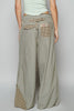 POL124 - OLIVE STRIPE PANTS -