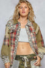 POL125 - OLIVE PATCH JACKET -