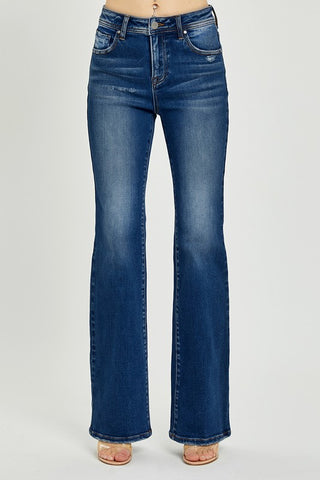 RIS109 - DARK BOOTCUT JEANS -