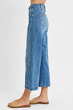 RIS110 - CROPPED WIDELEG  JEANS