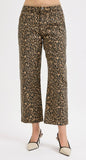 RIS118 - LEOPARD CROPPED PANT