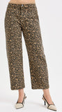 RIS118 - LEOPARD CROPPED PANT