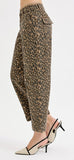 RIS118 - LEOPARD CROPPED PANT