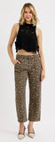 RIS118 - LEOPARD CROPPED PANT