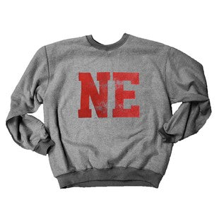 SB103 - GREY NE BLACK SWEATSHIRT -