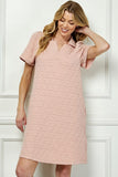 SBS104 - QUILTED DRESS BLUSH
