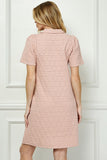 SBS104 - QUILTED DRESS BLUSH