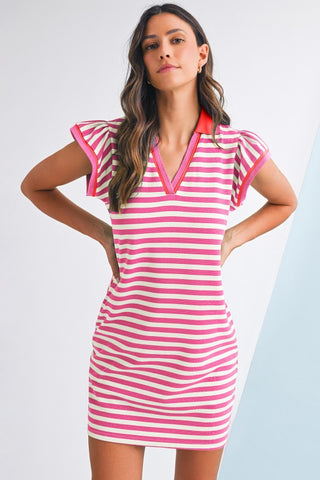 JJ108 - STRIPED DRESS