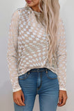 JJ114 - CHECKERED MESH TOP