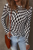JJ114 - CHECKERED MESH TOP