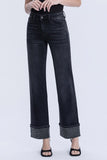 VEV110 - BLACK STUDDED JEANS