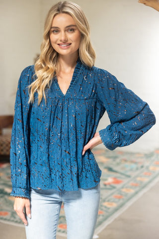 VOY106 - NAVY L/S TOP