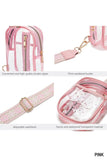 ZE309 - CLEAR BAG CROSSBODY