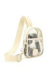 ZE310 - CLEAR BAG CROSSBODY