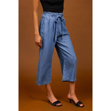 NZ101 - TENCEL Waist Tie Culottes