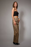 BLB129 - Leopard Print Stud Pants