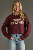 PAN104 - Wine Weather Sweater