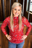 STE101 - Bandana Mesh Top