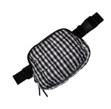 GGO138 - GINGHAM BELT BAG -
