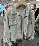 USA101 - RHINESTONE DENIM JACKET