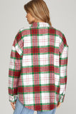 SS135 - RED/GREEN PLAID FLANNEL