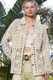POL119 - CROCHET BUTTONDOWN -
