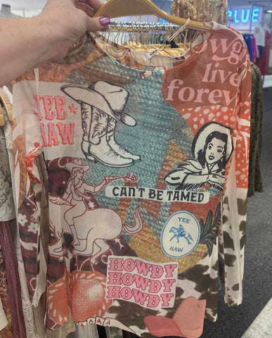 ORI112 - PRINTED MESH TOP