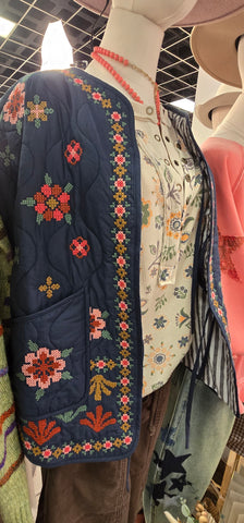 EAS110 - L/S EMBROIDERED JACKET